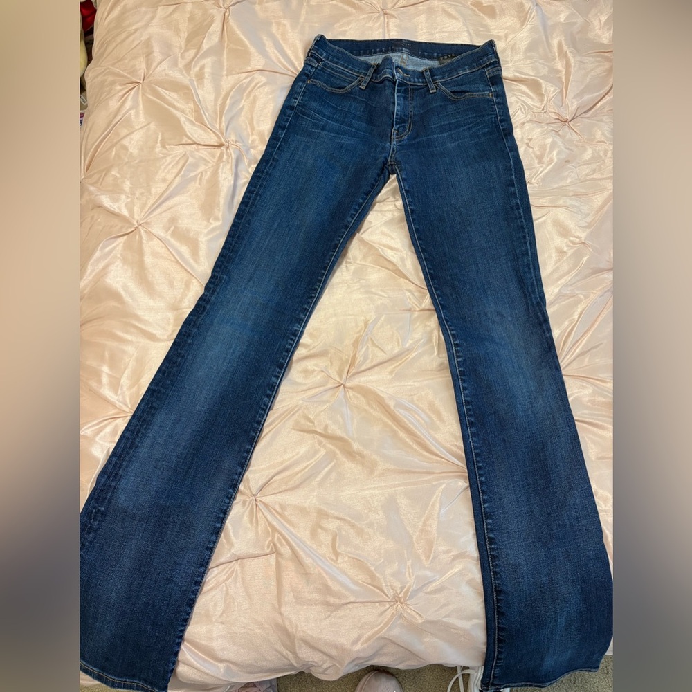 Koral Flared Jeans - Dark Blue
